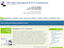 Tablet Screenshot of isoxpert.com